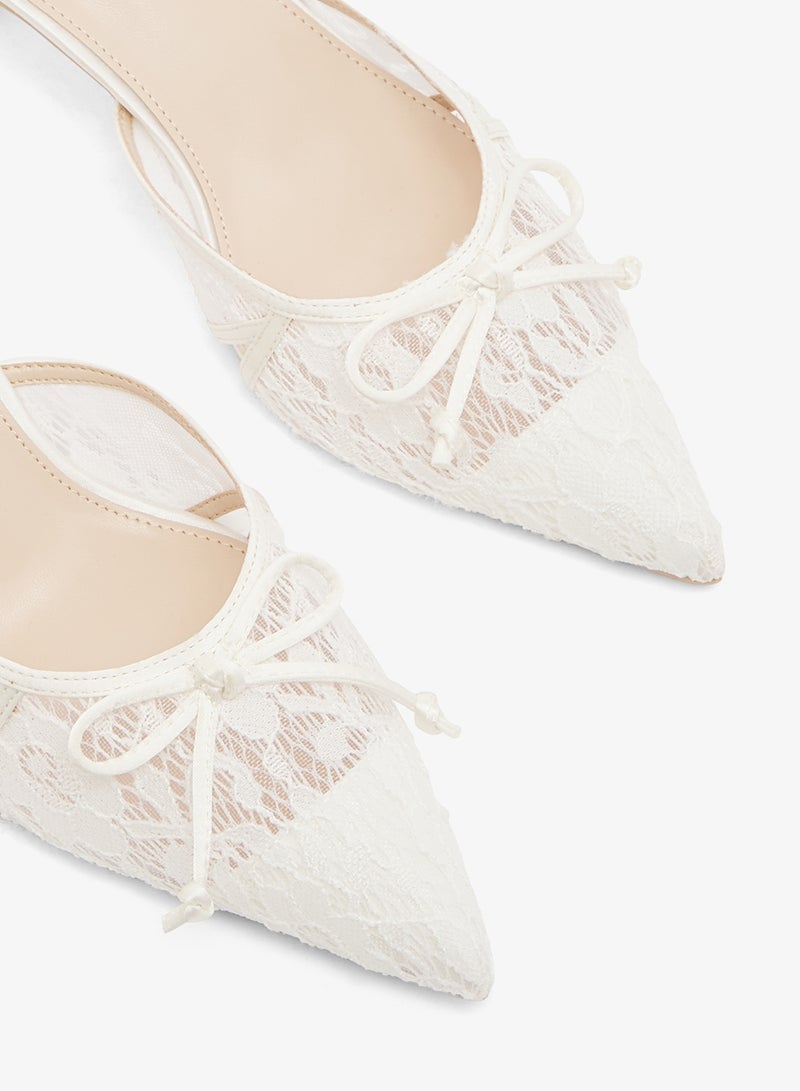 BE MINE Pointed Toe Pumps - Image 4